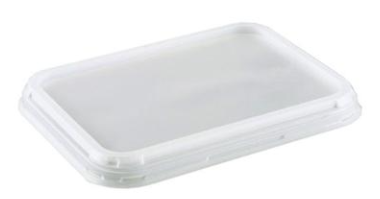 Låg t/ovnbakke, 192x142x16 mm, PP - 500 stk/krt