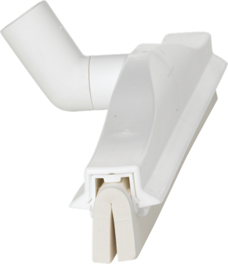 Gulvskraber, Vikan, hvid, PP/gummi, 40 cm, med drejeled og dobbeltblad 1 stk