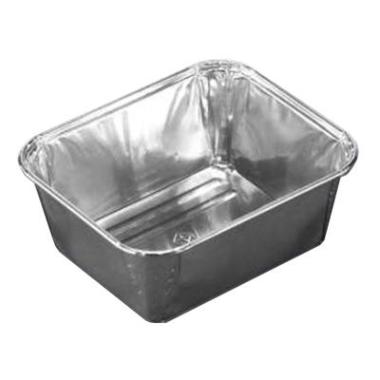 Alubakke 340 ml 118x98x43 mm - 1000 stk/krt