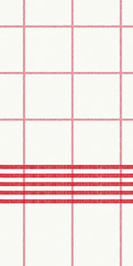 Dunisoft® serviet 48 x 48 cm Towel Napkin Red