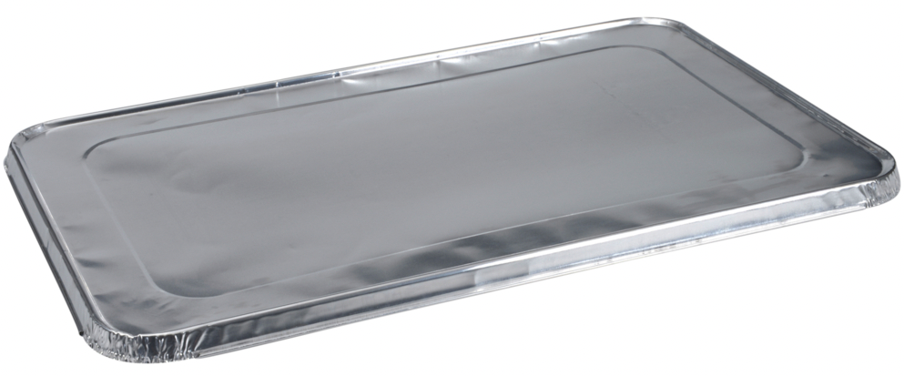 Låg, 54x33,5x1,2cm, aluminium, til 1/1 Gastronorm alubakke 50 stk/krt