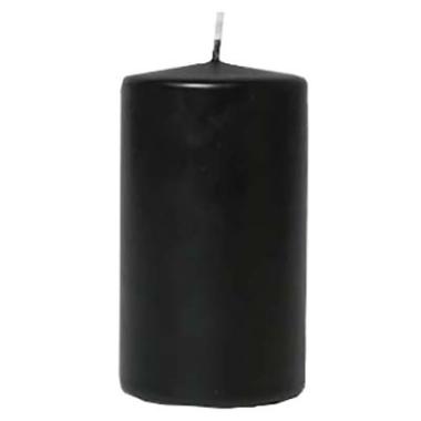 Bloklys 7x12cm sort 53 timer 12stk/krt