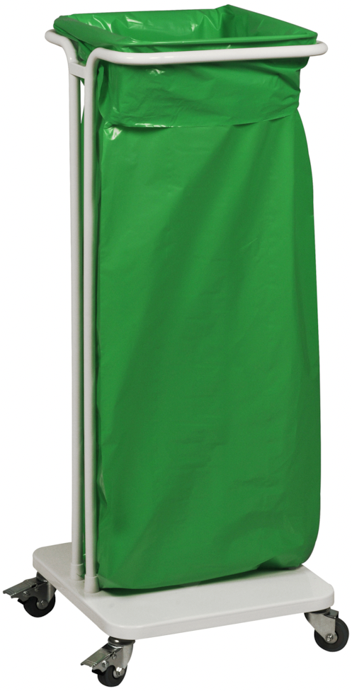 Affaldsstativ, Sækko-Boy, 60 l, hvid 1 stk/krt