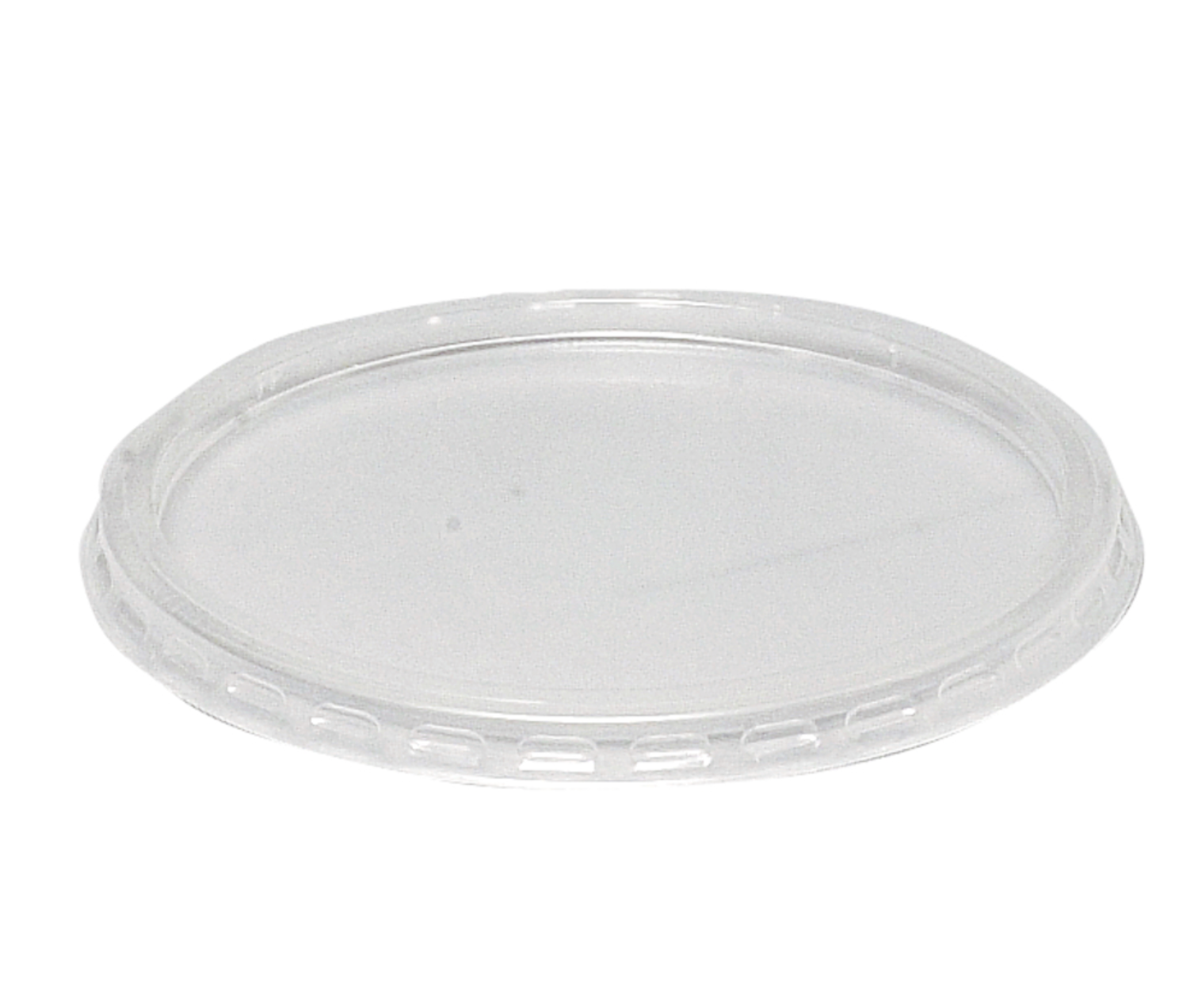 Låg, Ø10,1cm, klar, PP, til bæger 1000 stk/krt