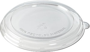 BOWL SALAD RPET TR FLAT LID 900/1200 ML 40x4/krt