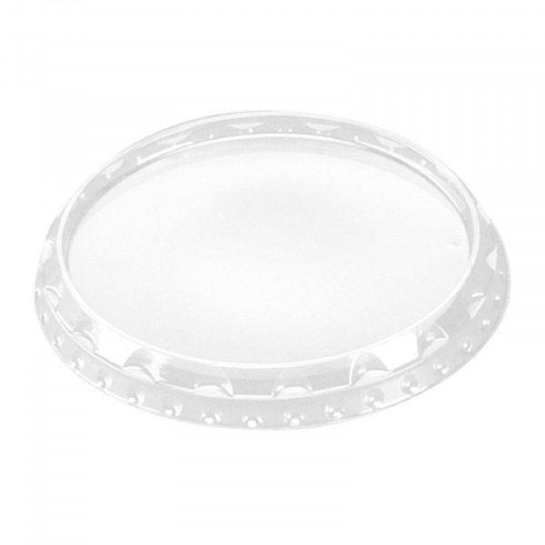 Låg t/aluform, rund, Ø115, RPET, klar - 1305 stk/krt 