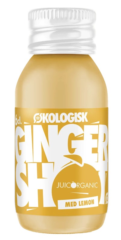 6 cl Øko Ginger Lemon Shot 24 stk