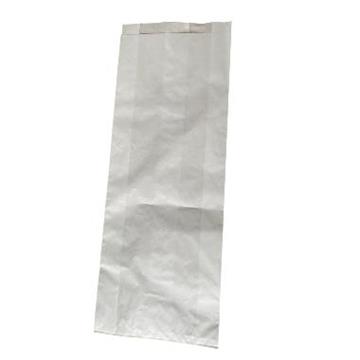 Bagerpose 6 kg 200/(2x35)x520+20 mm FSC 40 gr Hvid 500 stk/krt