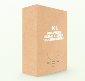 JuicOrganic Øko Appelsin/ Gulerodkoncentrat 1+5 , 10 L.