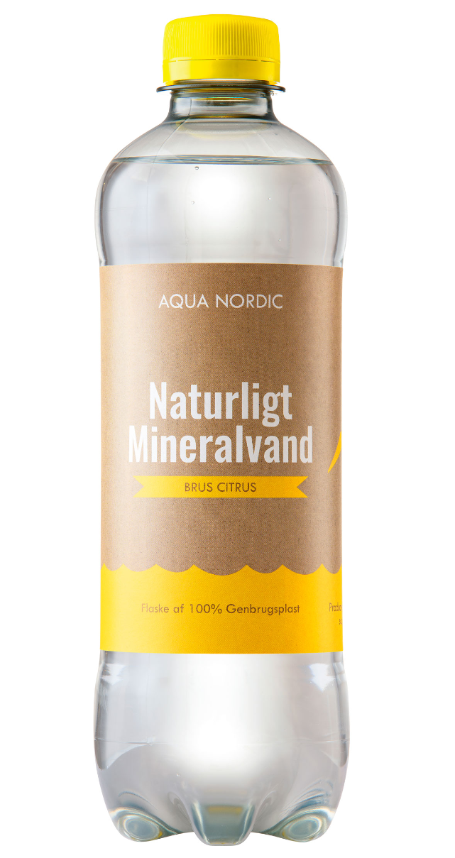 Mineralvand m/brus & citrus, 0,5L - 18 stk/krt