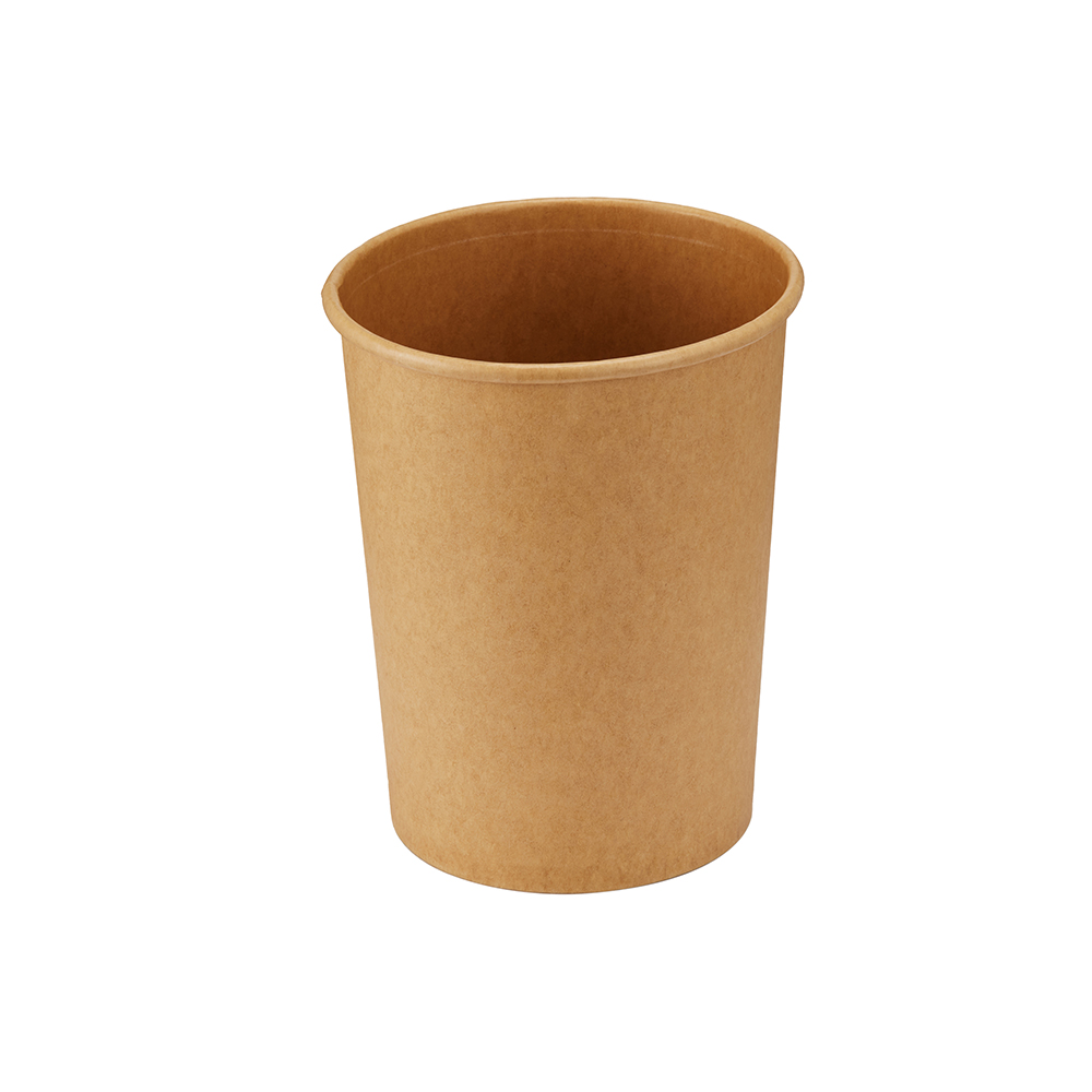 Suppebæger 32oz, 960ml natur Ø115/92x133mm ubleget brun 500stk/krt