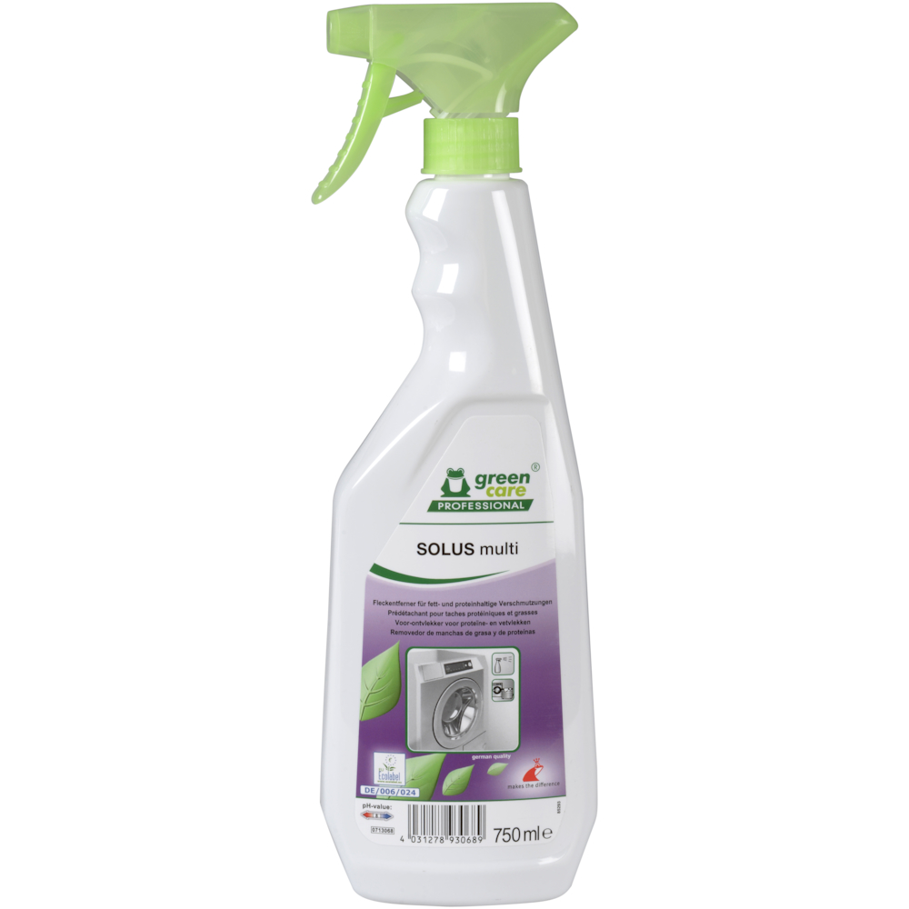 Pletfjerner, Green Care Professional SOLUS multi, 750 ml, klar-til-brug 10 stk/Krt