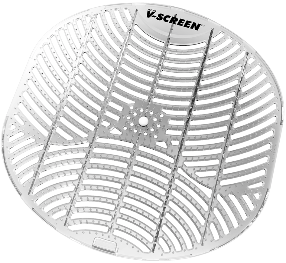 Urinalmåtte, Vectair V-Screen, ocean, uden farve, med parfume, 12stk / pk