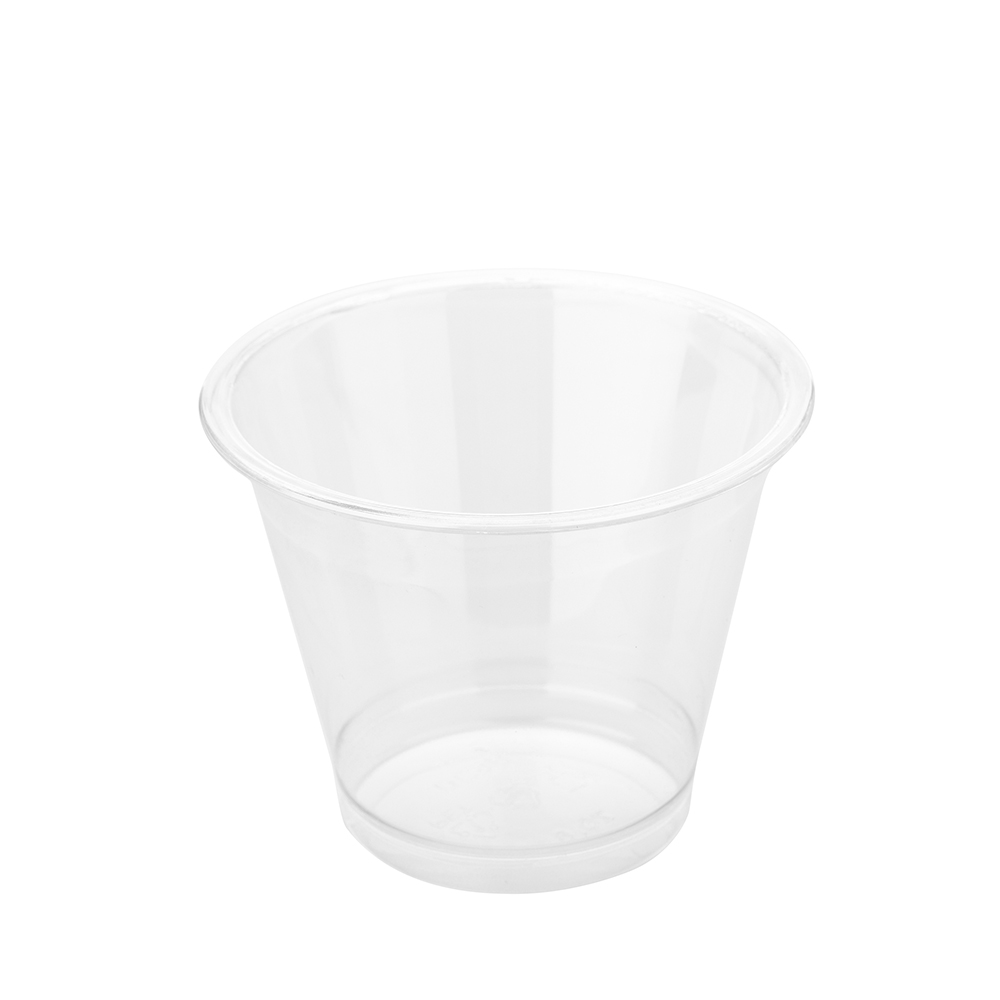 Smoothiebæger Transparent 9oz Ø78/48x100mm - 1000stk/krt