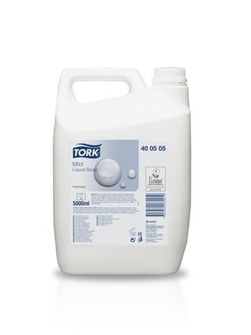 Sæbe Flydende Tork Premium Mild med Farve/Parfume 5 ltr 3 dnk x 5 ltr/krt