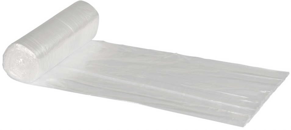 Spandepose, neutral, 40 l, klar, HDPE/virgin, 60x60cm 32 rl/krt