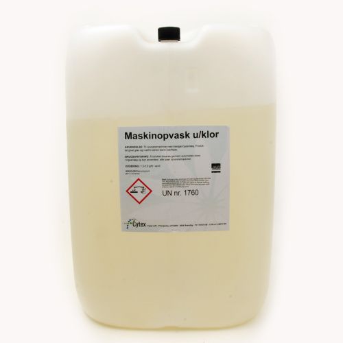 Maskinopvask u/klor svane 20kg