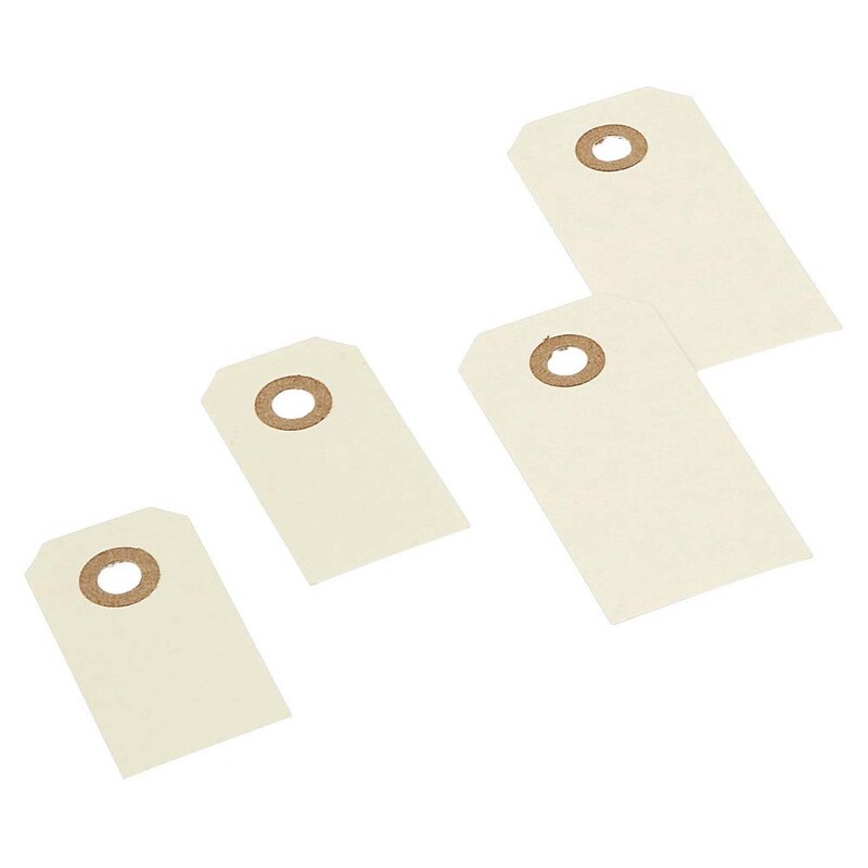 Manillamærker 50x100mm natur A3 1000st/pkt