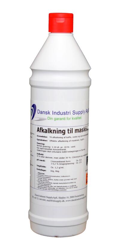 Afkalkning til maskiner 1L - 1 stk