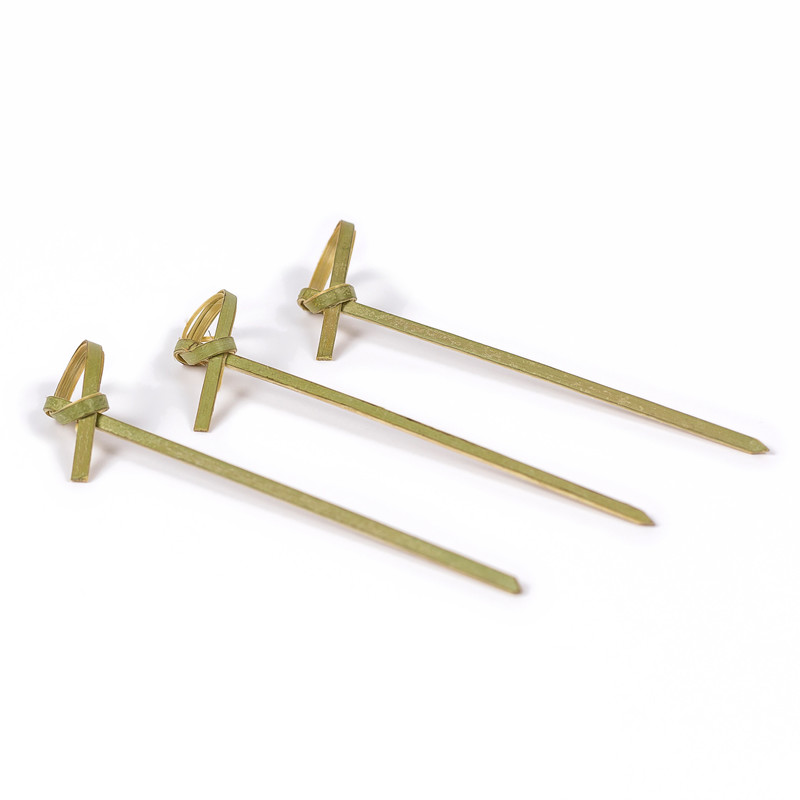 Spyd bambus "Loop" 120mm 250stk/pak  