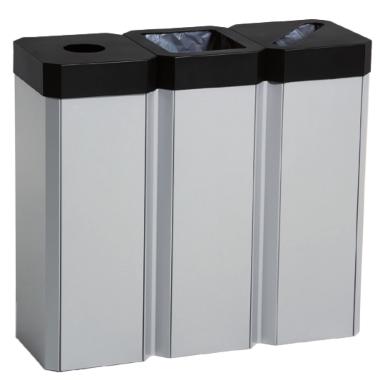 Affalsstativ kompakt 31,2x28x75cm 60L M/rund åbning