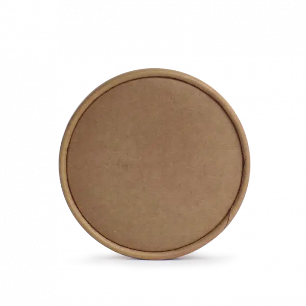 Låg brun til 6oz isbæger 500 stk/krt