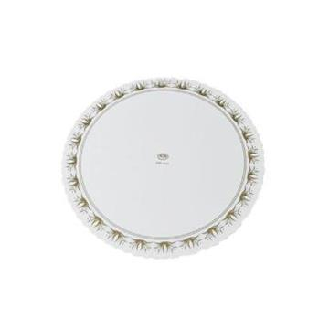 Kagepap Ø245 mm Lakeret med guldtryk 500 stk/krt