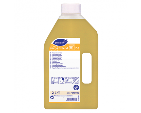 Suma Extend D3 2L x 6 stk/krt Aluminiumsikkert grovrengøringsmiddel
