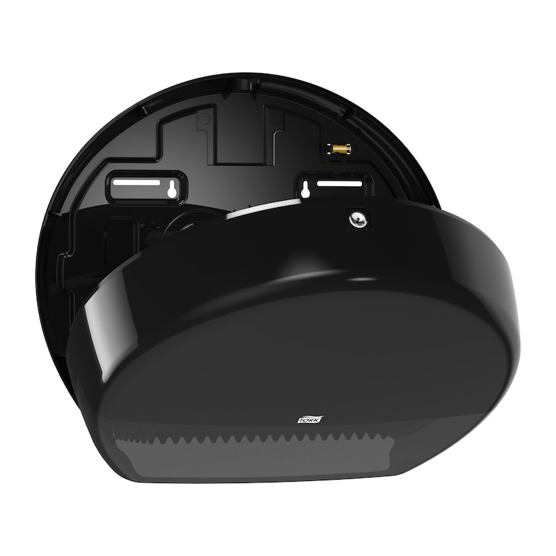 Dispenser Toiletpapir Tork T1 Jumbo Maxi Plast Sort 1 STK/krt