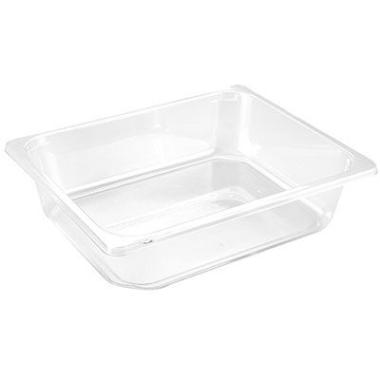 Bakke 1/2 GN 2325-1B 5100 ml 325x265x80 mm APET Klar 80 STK/krt