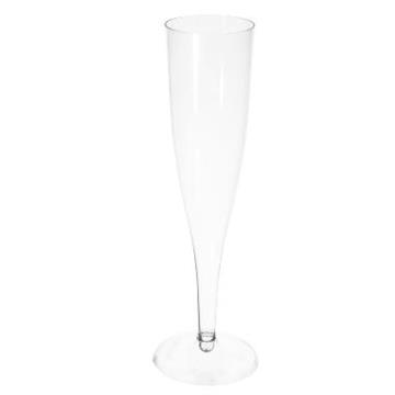 Champagneglas 10 cl H20 cm på fast fod 100 stk/krt