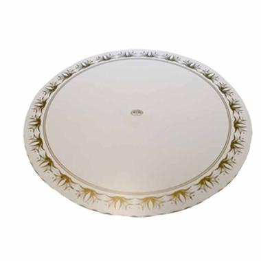 Kagepap Ø275 mm Lakeret med Guldtryk 500 STK/krt