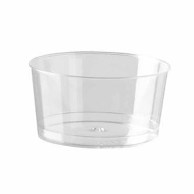 Bæger rund klar PS 40ml Ø50x26mm dressing 2000 stk/krt