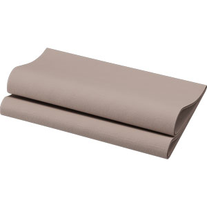 NAPKINS D-SOFT 40X40CM GREIGE 60x12/krt
