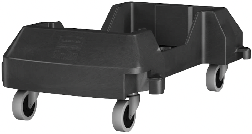 Vogn, Rubbermaid Slim Jim, sort 1 stk