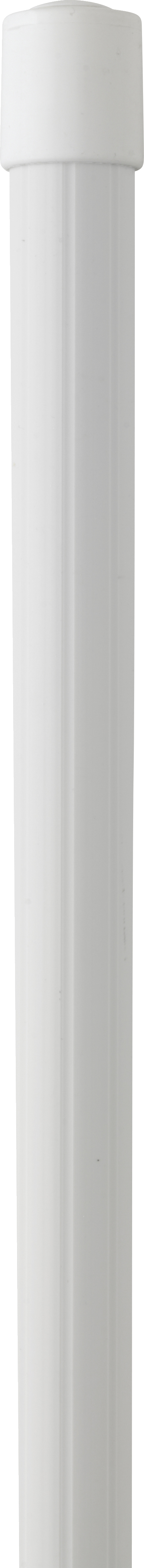 Teleskopskaft med gevind, Vikan, hvid, PP/aluminium, 158-278 cm - 1 stk