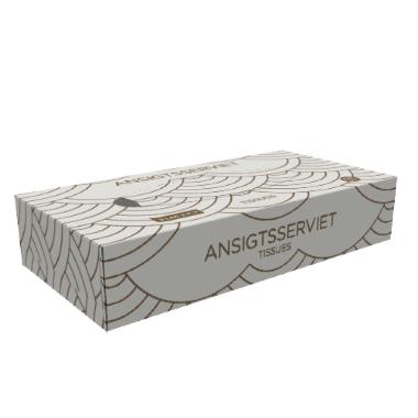 Ansigtsserviet Soft Pop-Up hvid 20x21cm 2 lag 40x100 stk/krt
