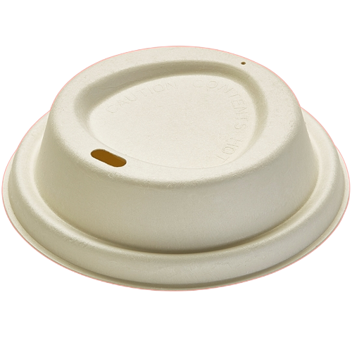 Bagasse Hotcup låg 12/16oz Ø90mm brun 1000stk/krt