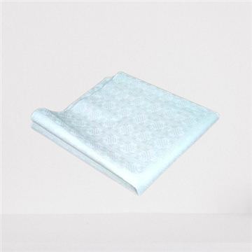 Kongeøre papir Stikdug præg hvid 80x80cm 250stk/pak