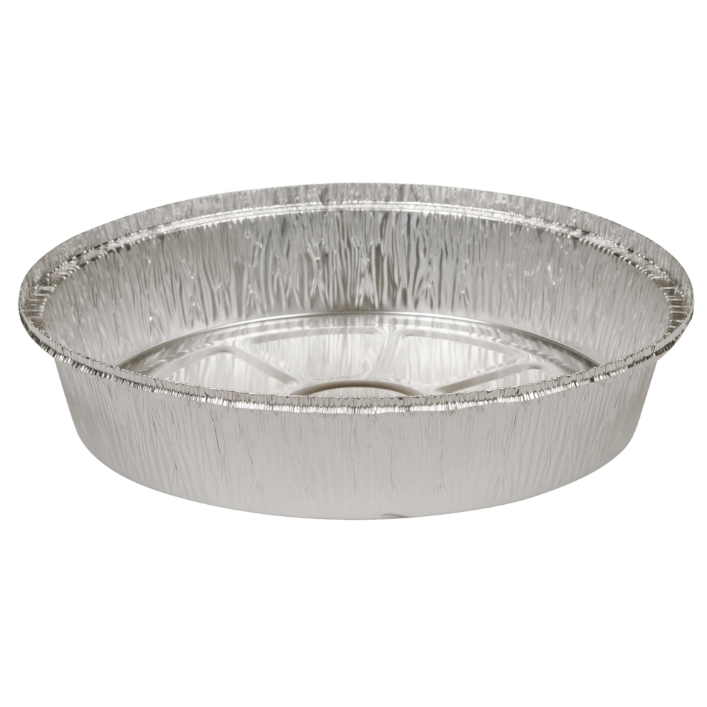 Alu-form, 4cm, Ø23cm, 1300 ml, aluminium - 300 stk/krt