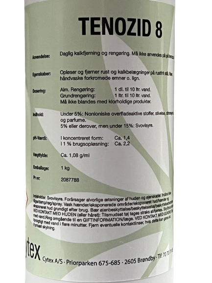 Tenozid 8, 1L - 1 stk