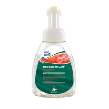 Hånddesinfektion DEB InstantFOAM Complete m/pumpe 250ml 6x250 ml/krt